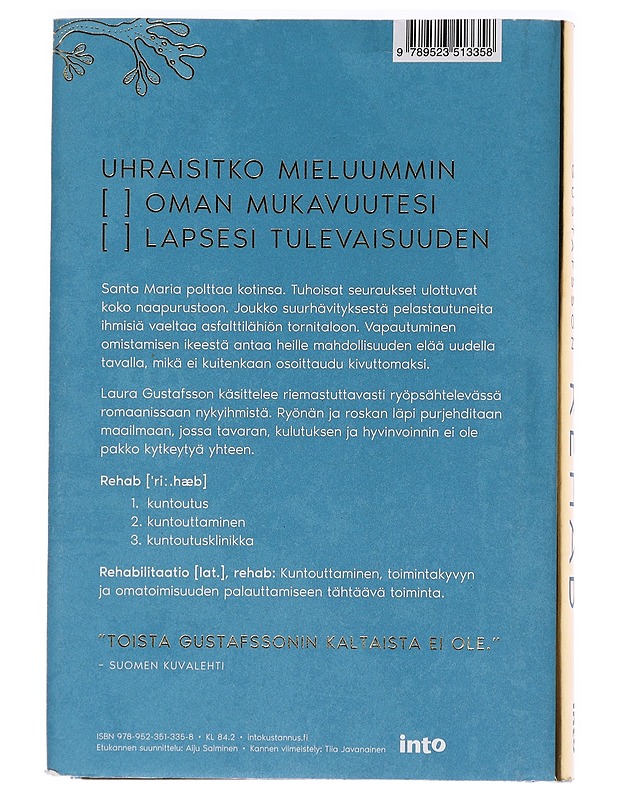 Rehab - Gustafsson, Laura - Romaanit ja novellit - 10105458384 - 1