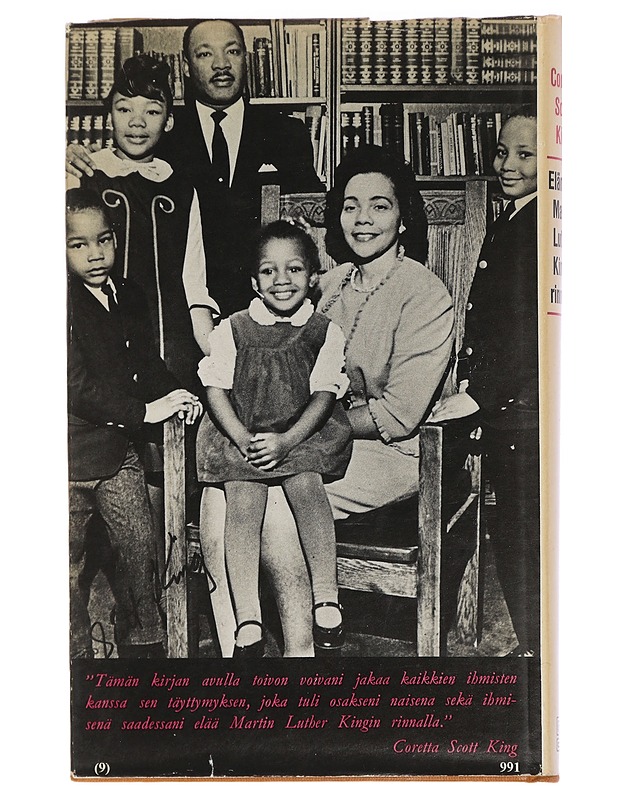 Elämäni Martti luther Kingin rinnalla - Coretta Scott King - Elämäkerrat ja muistelmat - 10105458421 - 1
