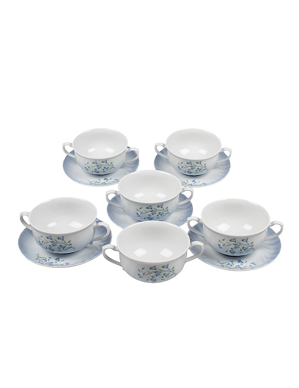 CHRISTINEHOLM PORCELAINE astiasetti, 11 osaa - Lautaset ja kulhot - 10105458389 - 1