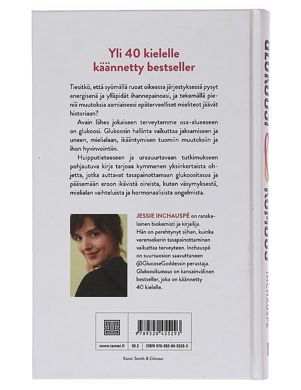 Glukoosikumous : hallitse helposti verensokeriasi - Inchauspé, Jessie - Ruokakirjat - 10105458399 - 1