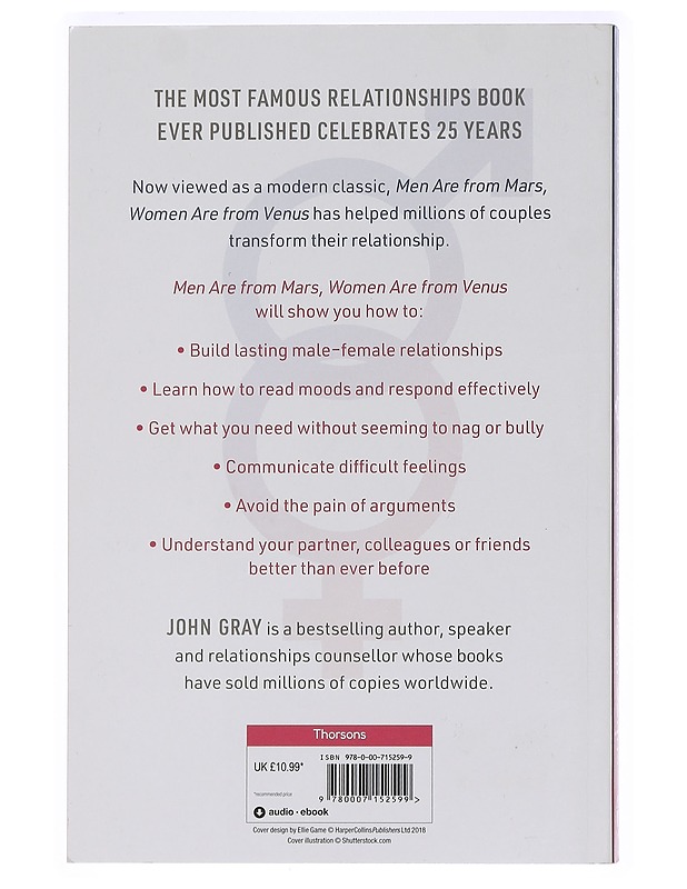 Men are from Mars, women are from Venus - John Gray - Harrastekirjat - 10105458424 - 1