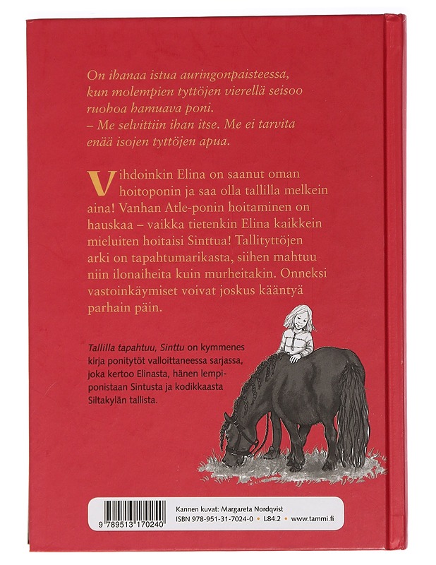 Tallilla tapahtuu, Sinttu - Hallberg, Lin - Lastenkirjat - 10105458423 - 1