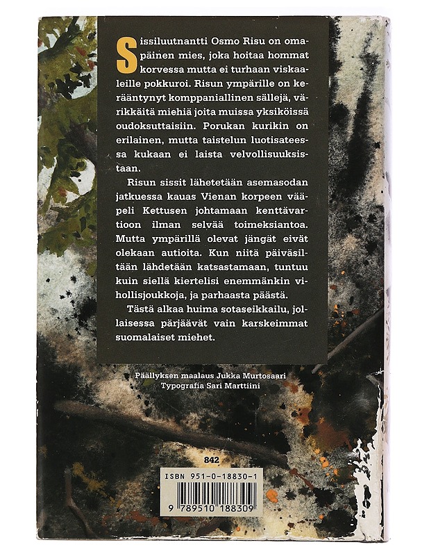 Iskuryhmä Risu : romaani - Reino Lehväslaiho - Romaanit ja novellit - 10105458429 - 1