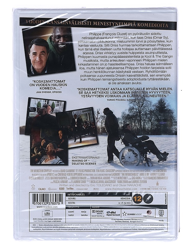 Koskemattomat - DVD - DVD-elokuvat - 10105458489 - 1