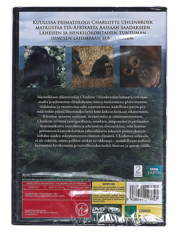 Kädellisten Salaisuudet - DVD - DVD-elokuvat - 10105458503 - 1