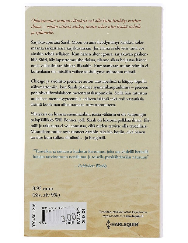 Hengitä vain - Wiggs, Susan - Romaanit ja novellit - 10105458515 - 1