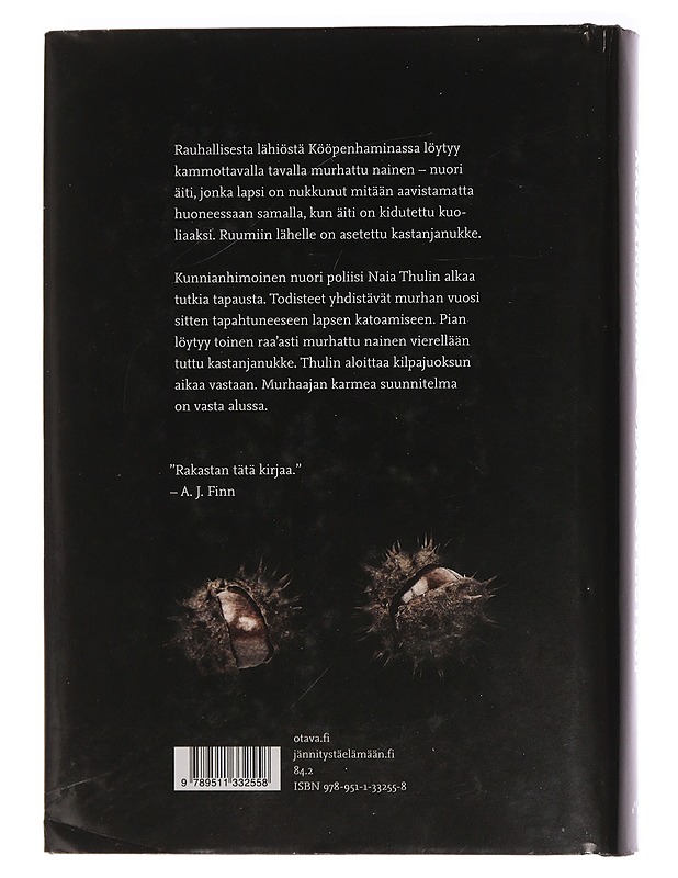 Kastanjamies - Sveistrup, Søren - Jännitys ja dekkarit - 10105458520 - 1