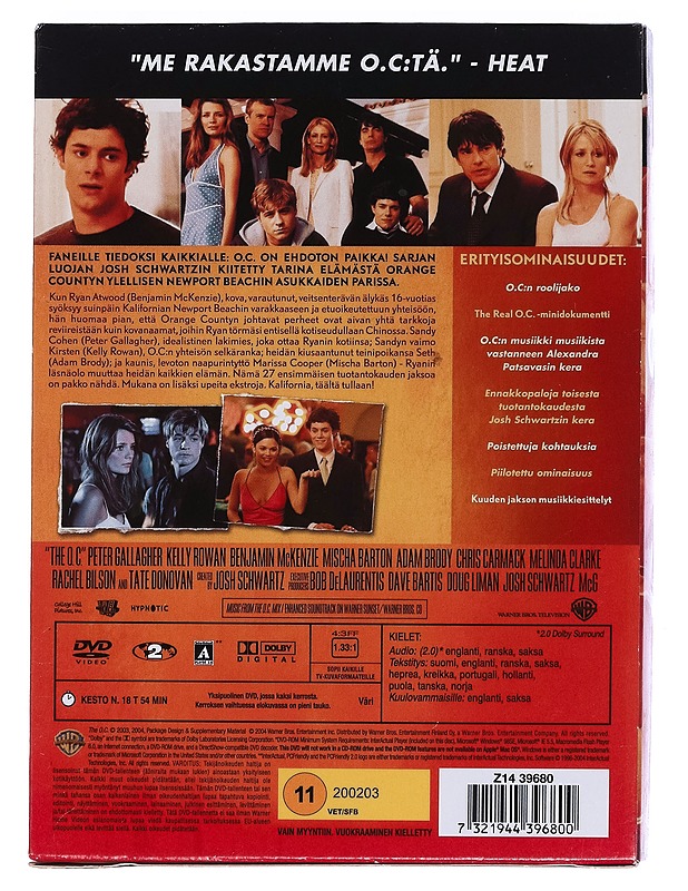 The O.C. Kausi 1 - DVD - DVD-elokuvat - 10105458548 - 1
