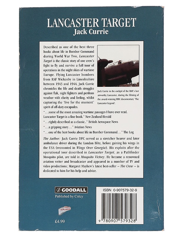 Lancaster Target - Jack Currie - Elämäkerrat ja muistelmat - 10105458562 - 1