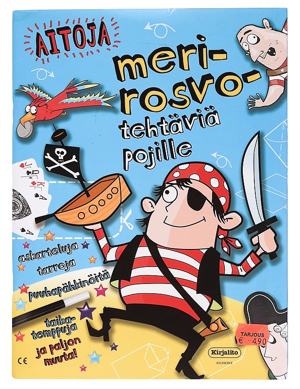 Merirosvotehtäviä pojille - Lastenkirjat - 10105458561 - 0