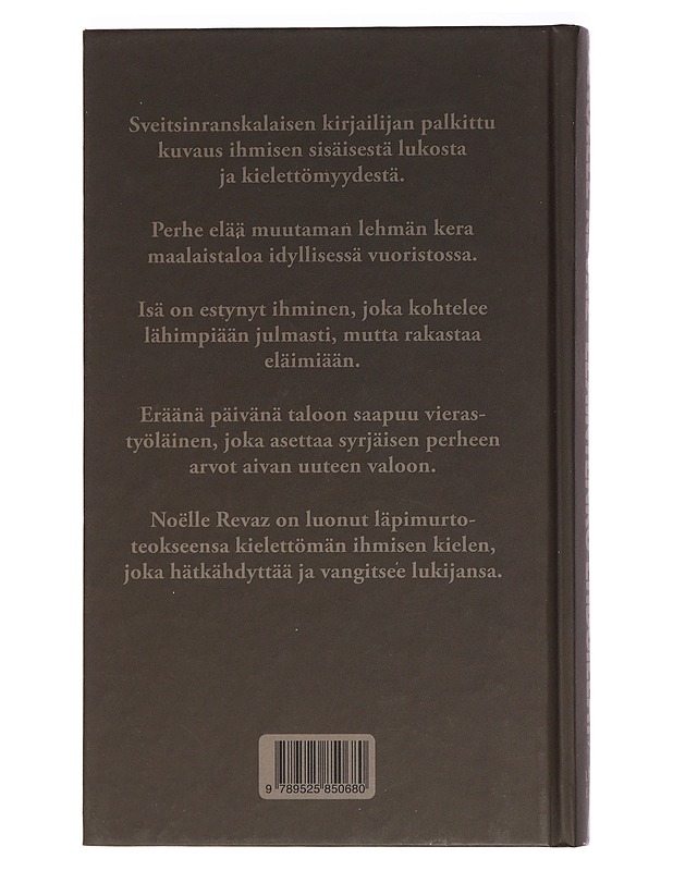 Eläintenkö ehdoilla? - Revaz, Noëlle - Romaanit ja novellit - 10105458582 - 1