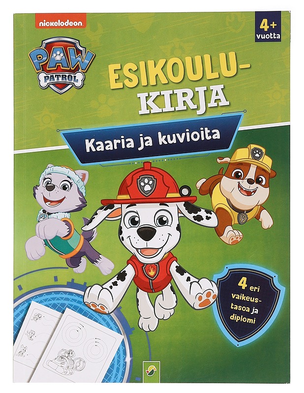 Paw Patrol : Esikoulukirja - Lastenkirjat - 10105458583 - 0