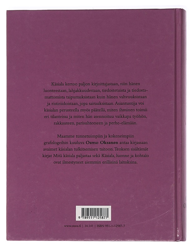 Suuri käsialakirja - Osmo Oksanen - Tietokirjat ja oppaat - 10105458599 - 1