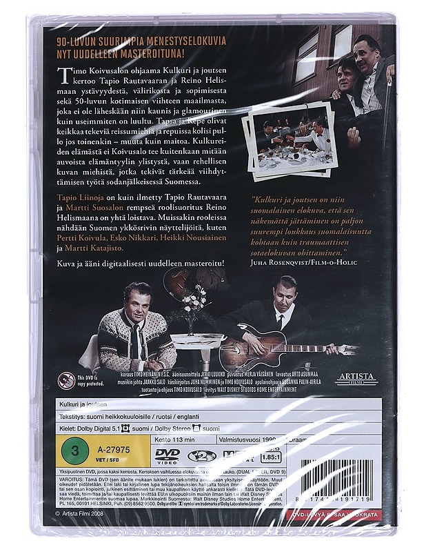 Kulkuri ja joutsen - DVD - DVD-elokuvat - 10105458608 - 1