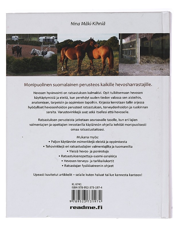 Hevonen : suuri hevoskirja - Nina Mäki-Kihniä - Tietokirjat ja oppaat - 10105458614 - 1