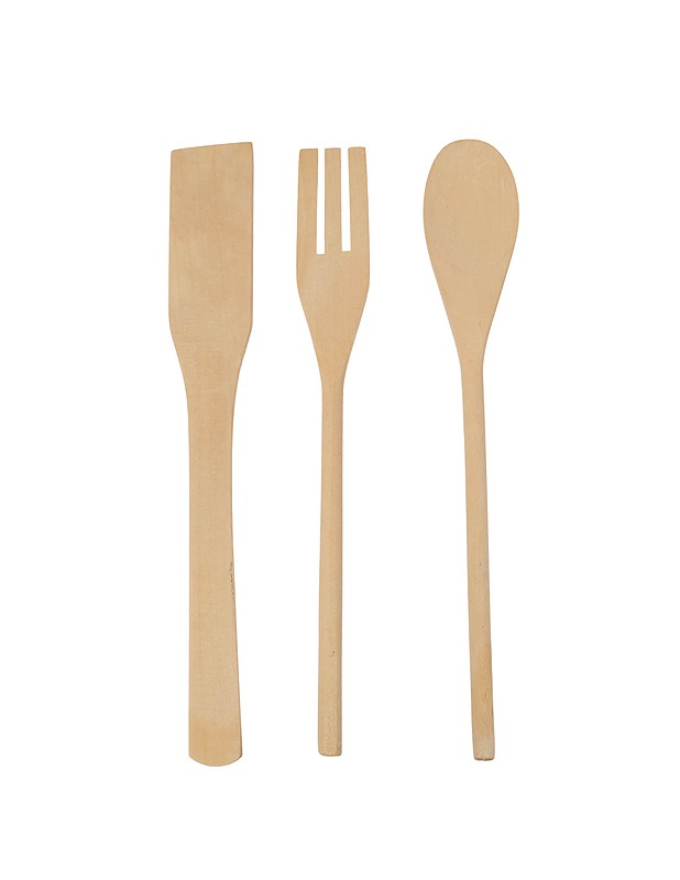 Puinen keittiövälinesetti, 3 osaa - Muut astiat - 10105458620 - 0