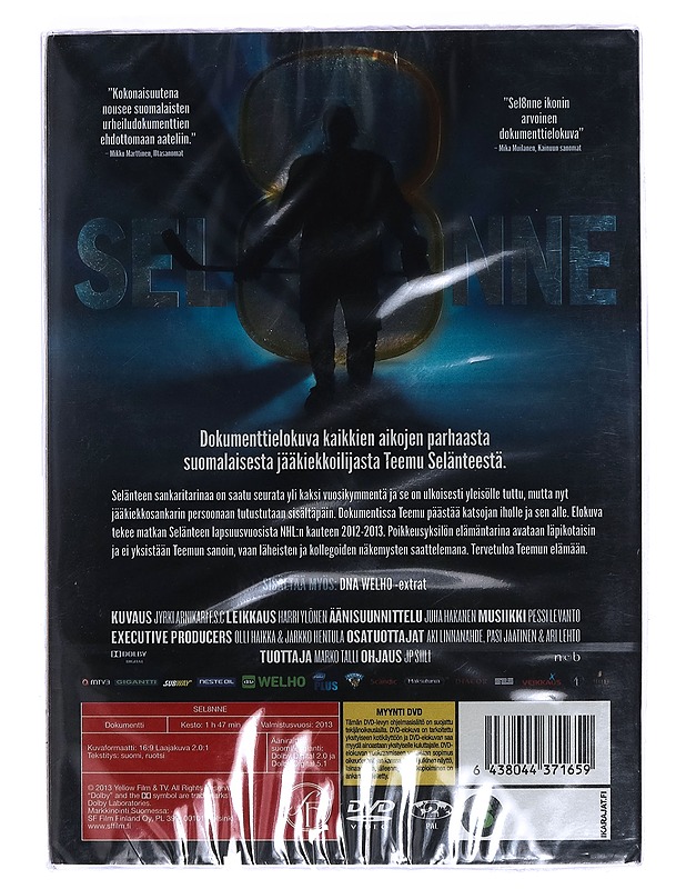 Selänne - DVD - DVD-elokuvat - 10105458626 - 1