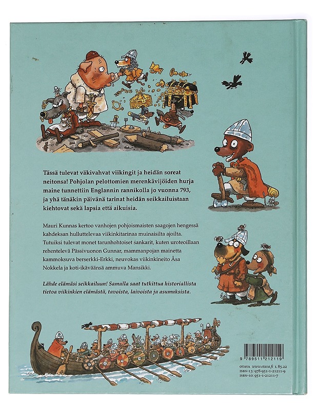 Viikingit tulevat! - Kunnas, Mauri - Lastenkirjat - 10105458627 - 1