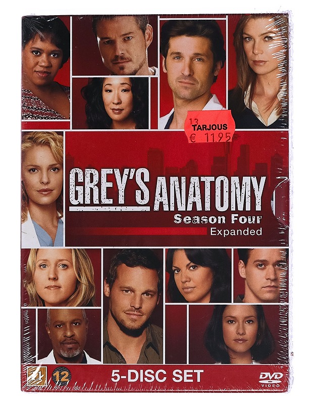Grey's Anatomy, Season 4 - DVD - DVD-elokuvat - 10105458631 - 0
