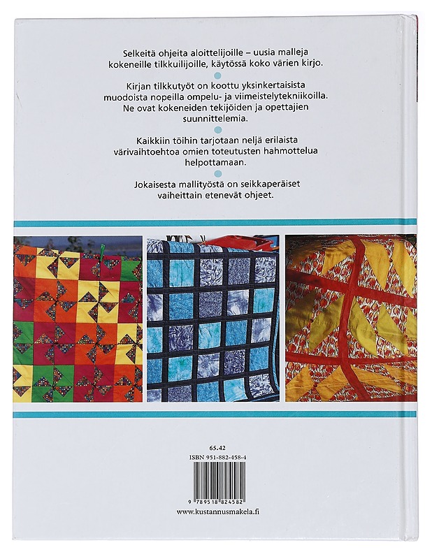 Värikkäät ja helpot tilkkutyöt - Wilkinson, Rosemary - Tietokirjat ja oppaat - 10105458635 - 1