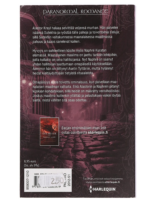 Sielun synnit - Silver, Eve - Romaanit ja novellit - 10105458642 - 1