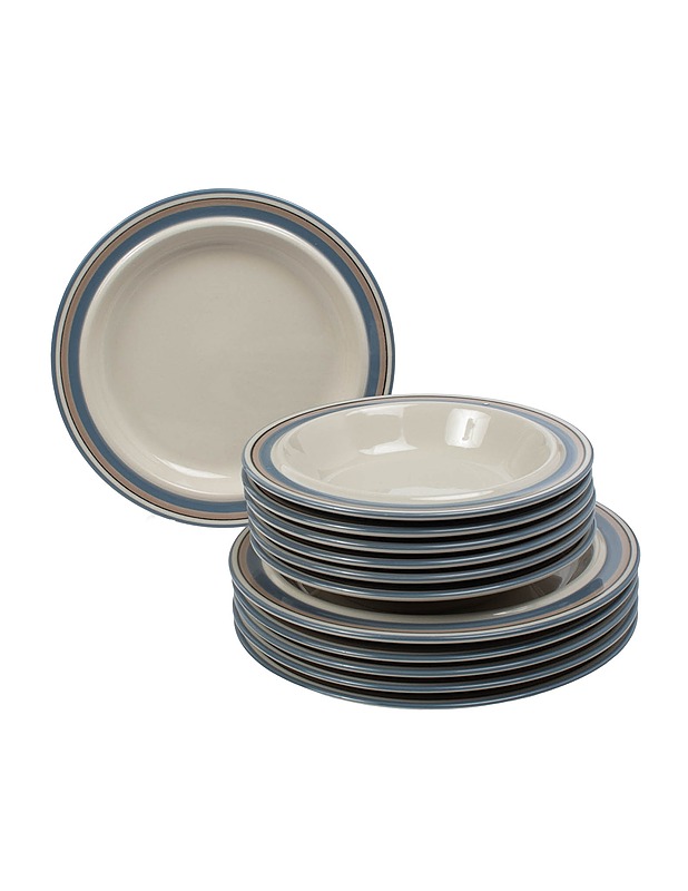 ARABIA Uhtua ruokalautassetti, 12 osaa - Designsuosikit - 10105458657 - 0