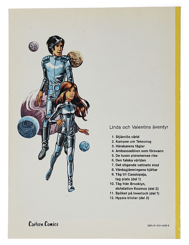 Linda och Valentins äventyr 12 - Hypsis blixtar - Sarjakuvat - 10105458662 - 1