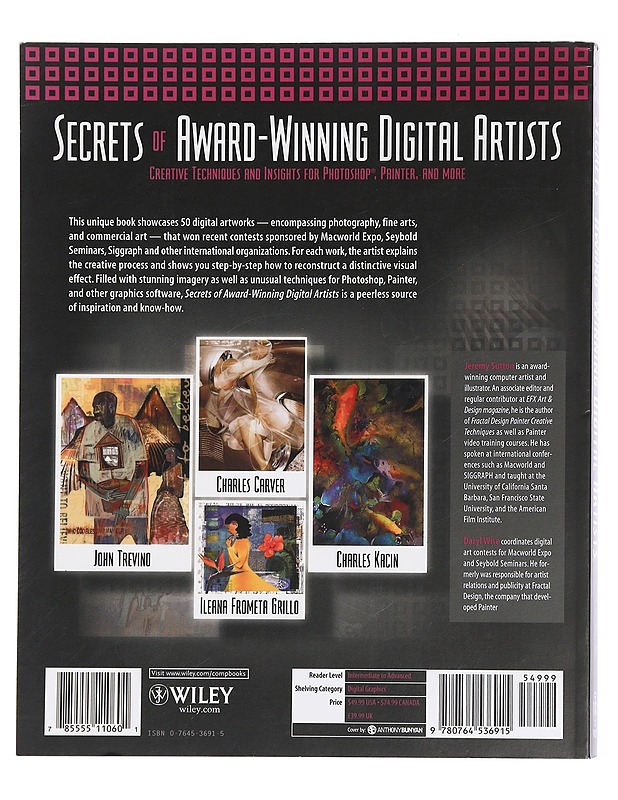 Secrets of Award-Winning Digital Artists - Daryl Wise - Taide- ja kulttuurikirjat - 10105458659 - 1