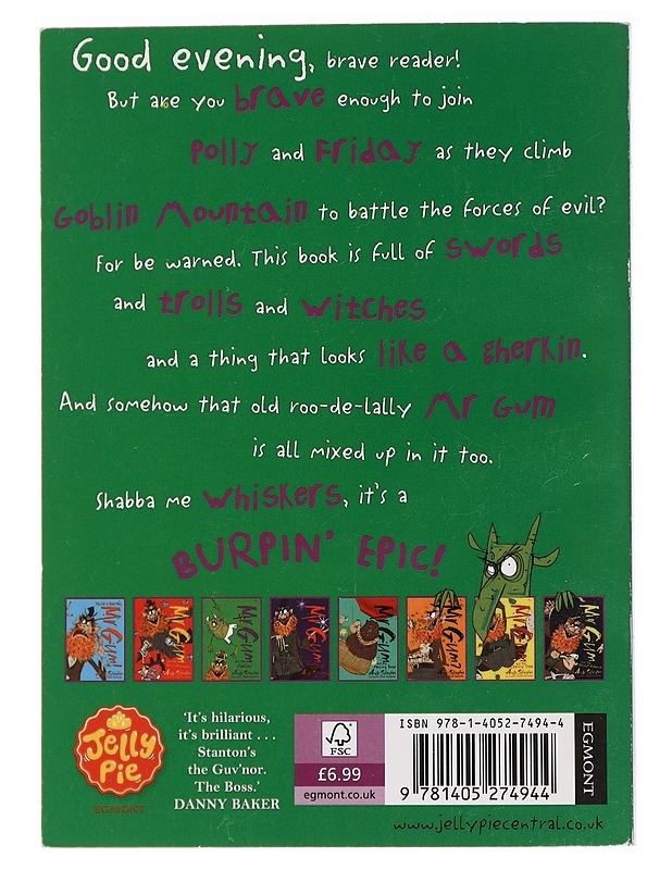 Mr Gum and the goblins - Stanton, Andy - Romaanit ja novellit - 10105458697 - 1