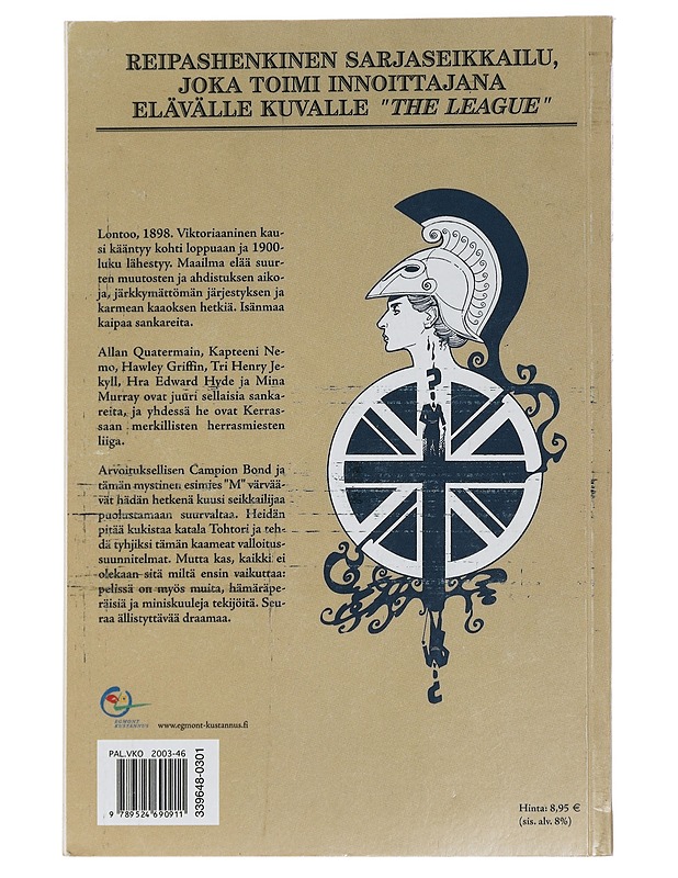 Kerrassaan merkillisten herrasmiesten liiga - Moore, Alan - Sarjakuvat - 10105458702 - 1