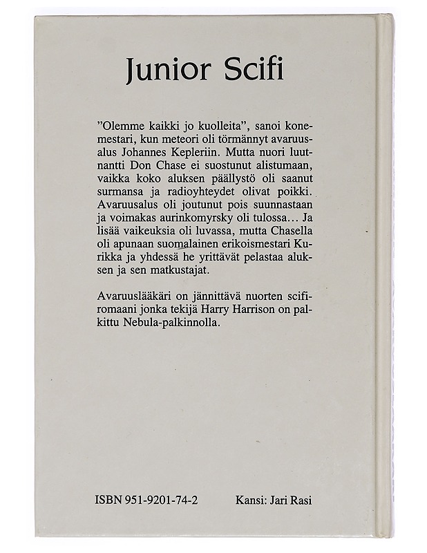 Avaruuslääkäri - Harrison, Harry - Fantasia- ja scifi - 10105458706 - 1