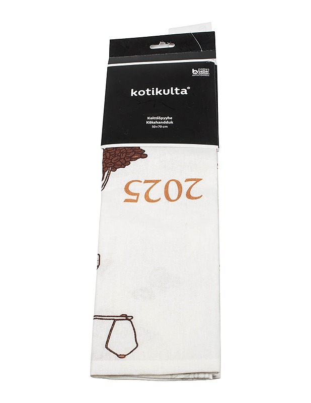 KOTIKULTA kalenteripyyhe 2025, 50 x 70 cm - Keittiötekstiilit - 10105458791 - 0