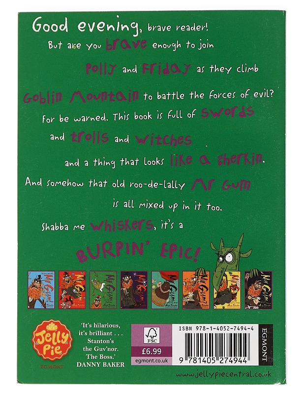 Mr Gum and the goblins - Stanton, Andy - Nuorten kirjat - 10105458797 - 1