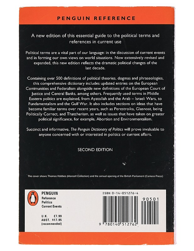 Dictionary of Politics - David Robertson - Tietokirjat ja oppaat - 10105458809 - 1