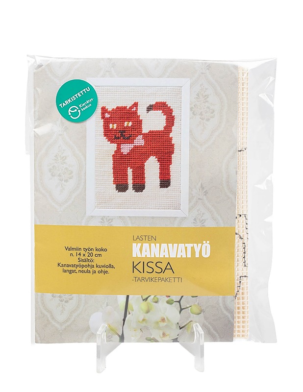 TAITO Lasten kanavatyö, Kissa -tarvikepaketti - Käsityö - 10105458834 - 0