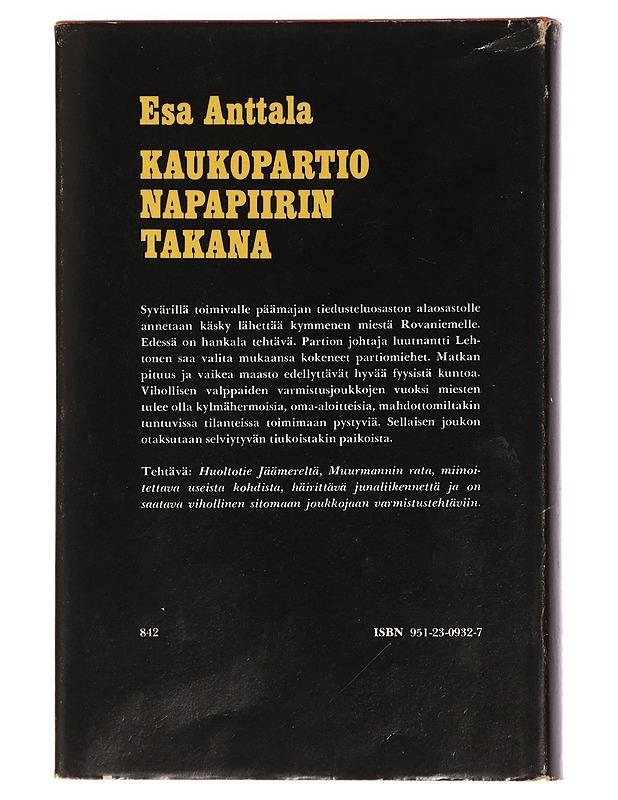 Kaukopartio Napapiirin takana - Esa Anttala - Romaanit ja novellit - 10105458844 - 1
