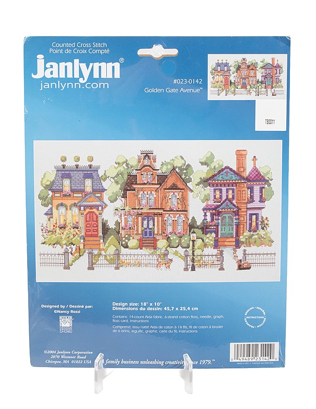 JANLYNN Golden Gate Avenue kirjontatyö - Käsityö - 10105458854 - 0
