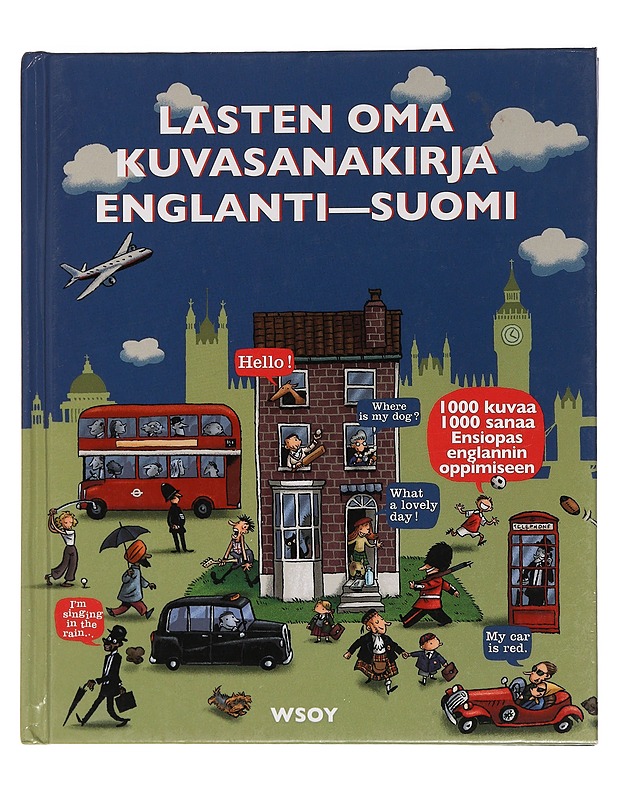 Lasten oma kuvasanakirja englanti-suomi - Karlsson, Paula - Tietokirjat ja oppaat - 10105458859 - 0