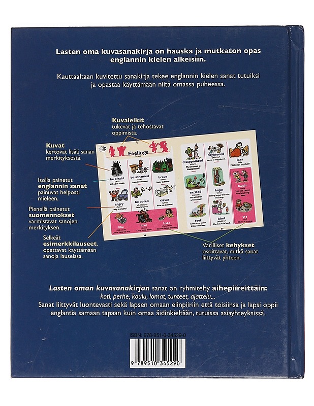 Lasten oma kuvasanakirja englanti-suomi - Karlsson, Paula - Tietokirjat ja oppaat - 10105458859 - 1