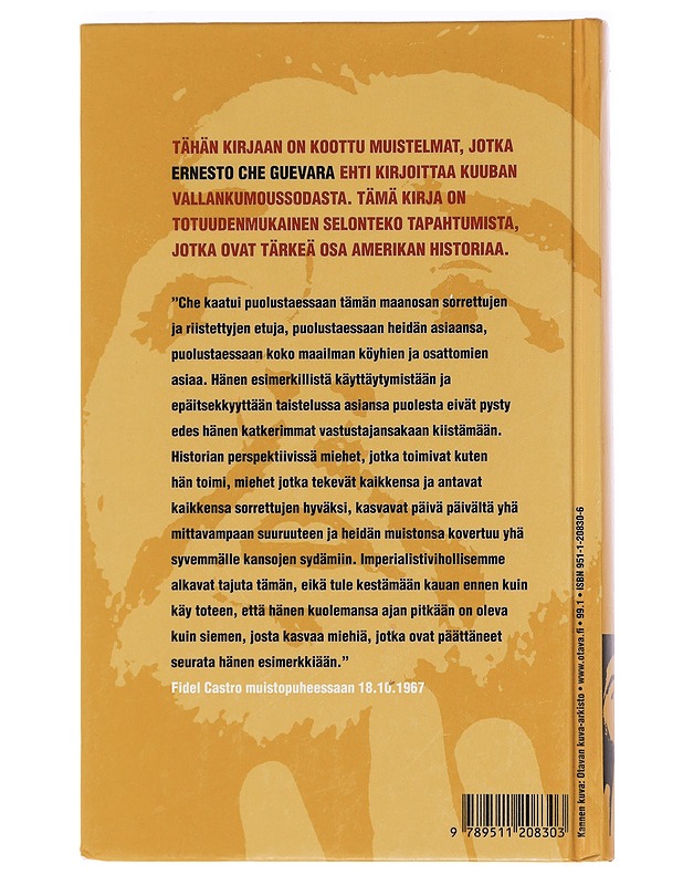 Vallankumoussota Kuubassa - Guevara, Ernesto - Elämäkerrat ja muistelmat - 10105458869 - 1