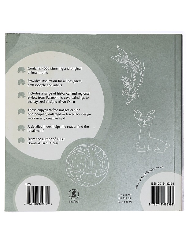 4000 animal, bird and fish motifs : a sourcebook - Graham Leslie McCallum - Harrastekirjat - 10105458892 - 1