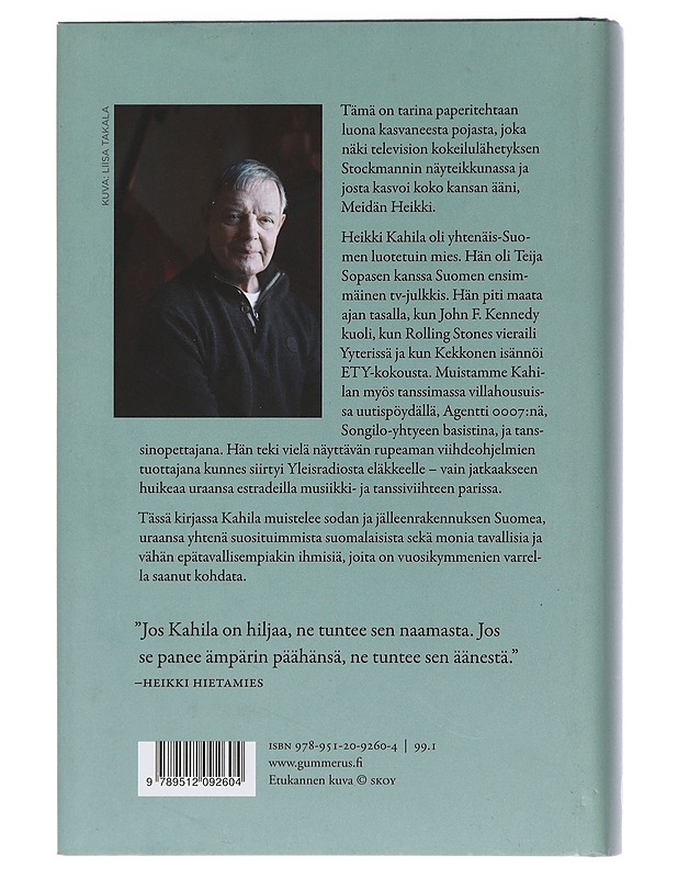 Ääneen elettyä - Heikki Kahila - Elämäkerrat ja muistelmat - 10105458895 - 1