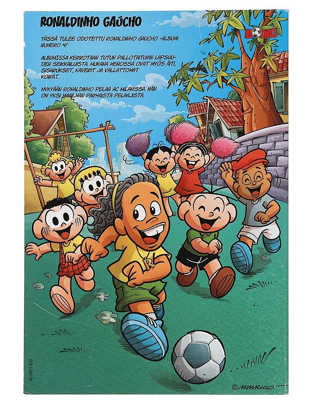 Ronaldinho Gaúcho Nro. 4 - Mauricio de Sousa - Sarjakuvat - 10105458912 - 1