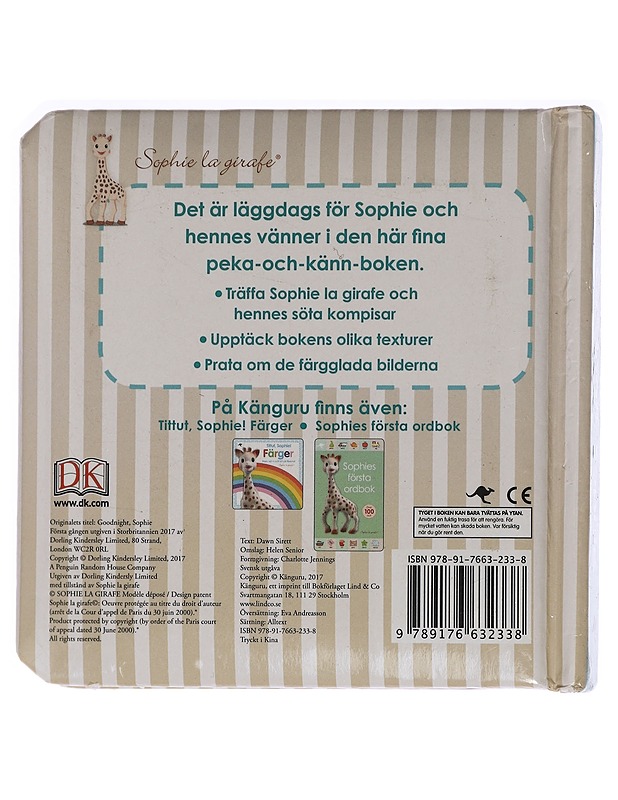 Godnatt, Sophie - Sirett, Dawn - Tietokirjat ja oppaat - 10105458914 - 1