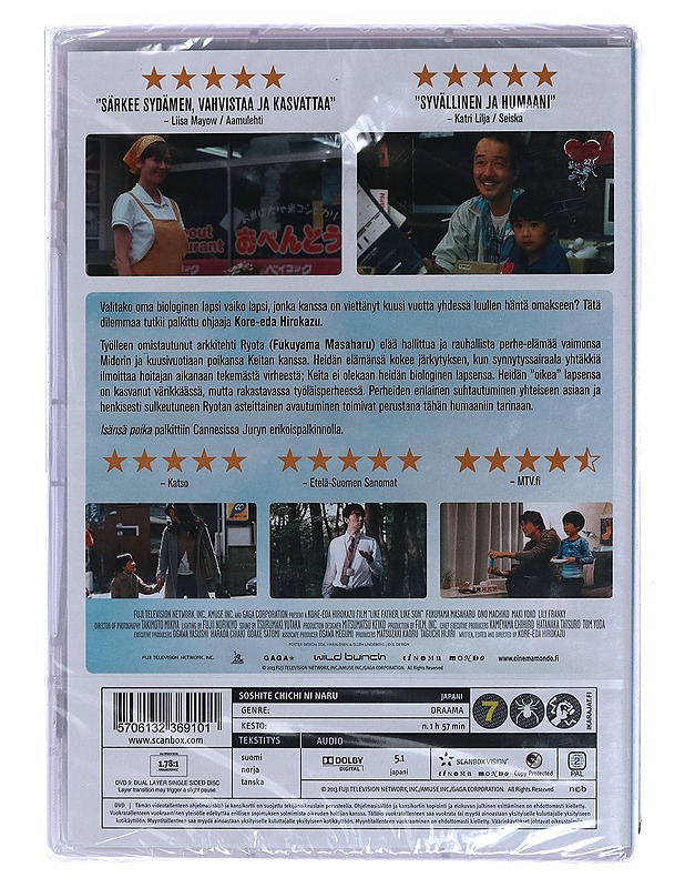 Isänsä poika - DVD - DVD-elokuvat - 10105458919 - 1