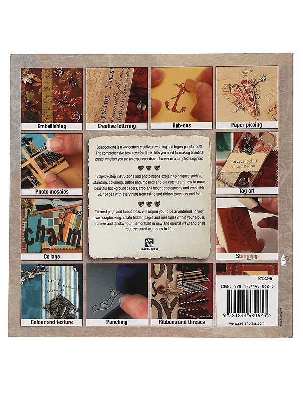 The encyclopedia of scrapbooking techniques : a step-by-step guide to creating beautiful scrapbook pages - McIvor, Karen - Tietokirjat ja oppaat - 10105458951 - 1