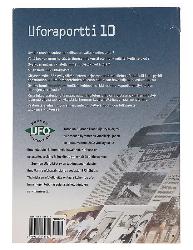 Uforaportti : ufotutkimuksen vuosikirja 2003. 10 - Kosonen, Jorma - Tietokirjat ja oppaat - 10105458956 - 1