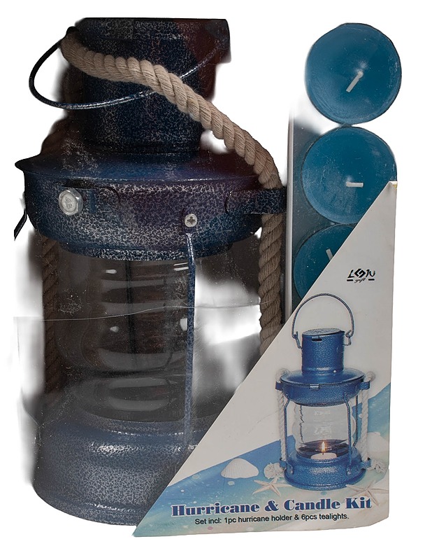 LQN HURRICANE & CANDLE KIT kynttilälyhtysetti - Sisustus - 10105458959 - 1