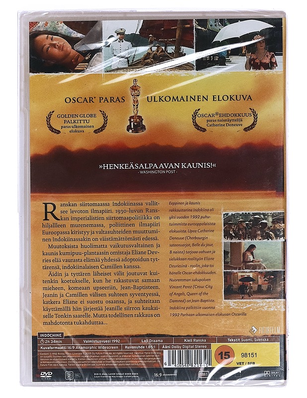 Indokiina - DVD - DVD-elokuvat - 10105458960 - 1