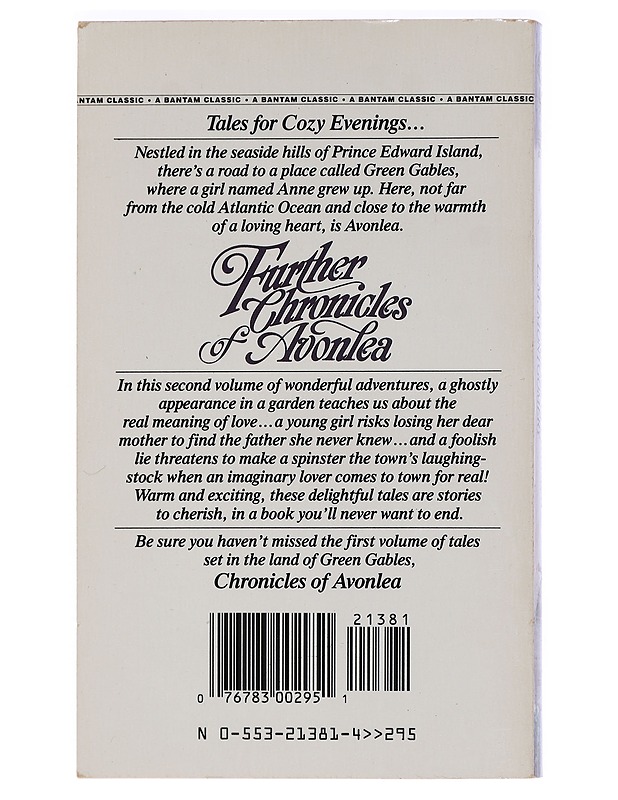 Further chronicles of Avonlea - L. M. Montgomery - Romaanit ja novellit - 10105458964 - 1